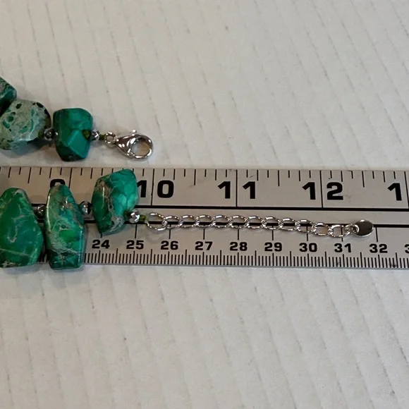 🆕 💚 King Jasper Goddess Necklace – Iris & Lily London – Sterling Silver 💚 - Picture 7 of 16